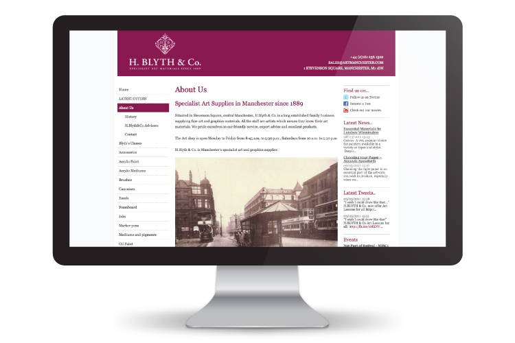 H. Blyths Art Manchester