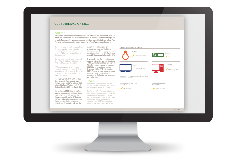 England 2018 Sustainability Report