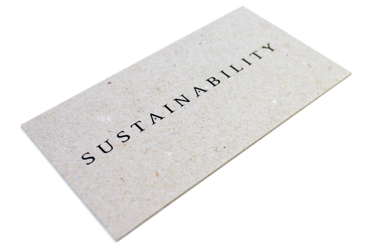 Sustainability Business Cards